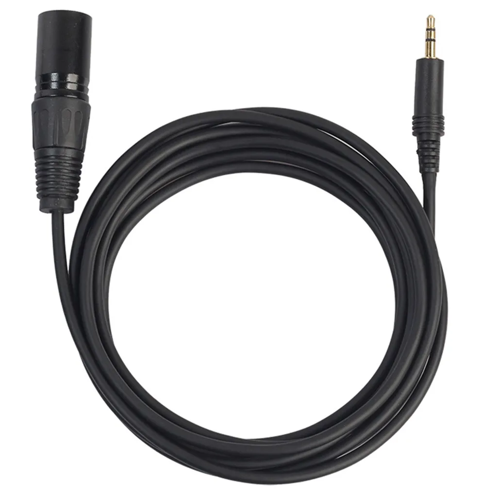 

10FT 3.5mm To XLR 3-Pin Male/Female Plug Microphone Mic Cable For Phone Laptop