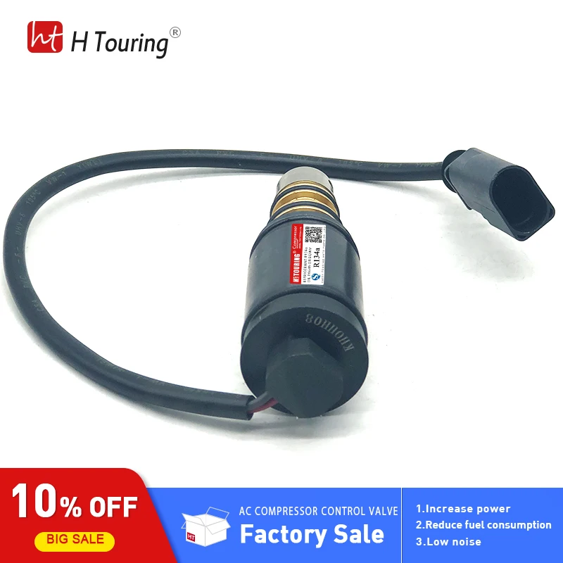 Denso compressor control valve solenoid For Audi Volkswagen Polo Skoda 7SEU16C 7SEU17C 5seu12c 6seu12c 6seu14c 6seu16c | Автомобили и