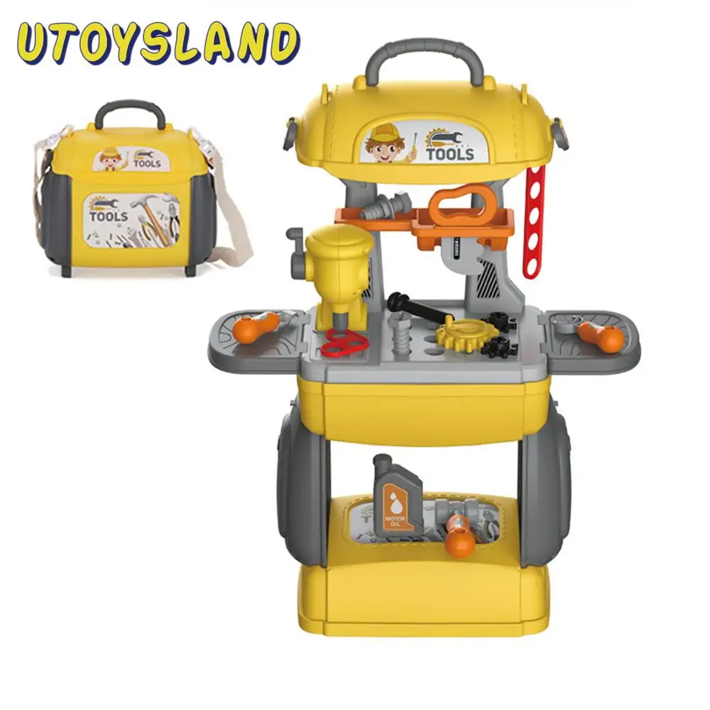 28 шт. Детские ролевые игры инструмент для ремонта игрушки с сумкой тренировка