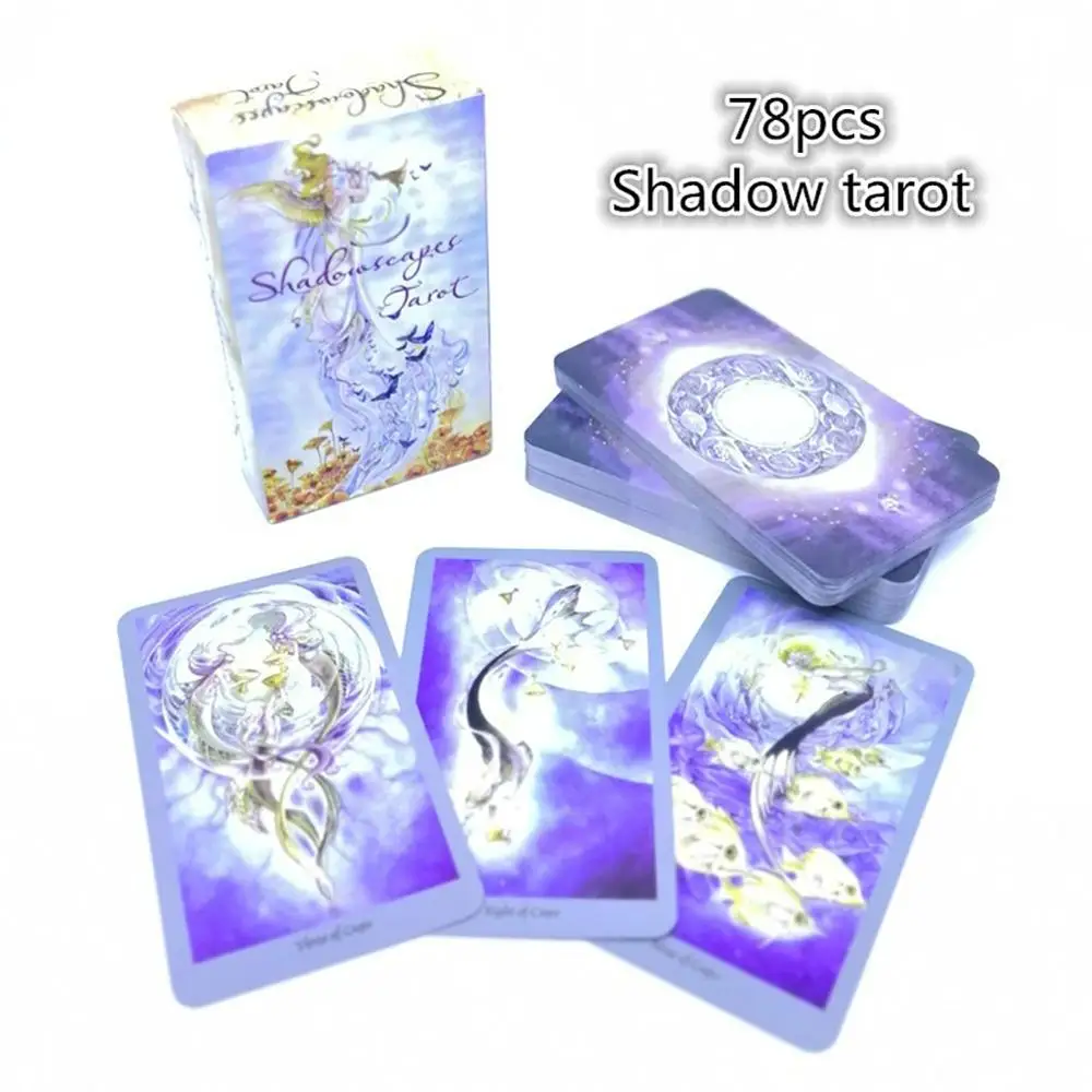 6 видов популярный Tarot теней кисть ведьма/Wild/Rider колода карт Таро английская