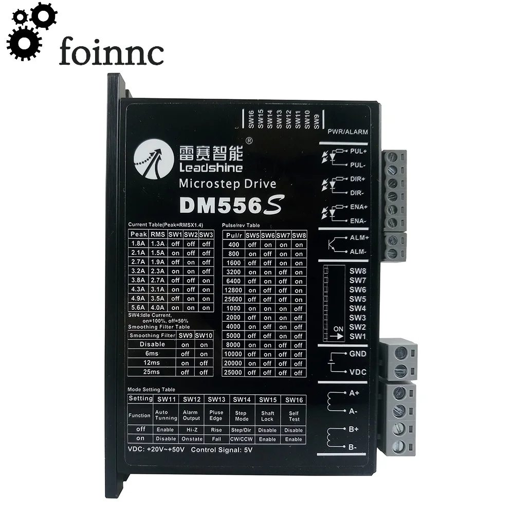 Драйвер шагового двигателя Leadshine DM556S DC24V-50V для 86/57(NEMA34/23) | Строительство и ремонт