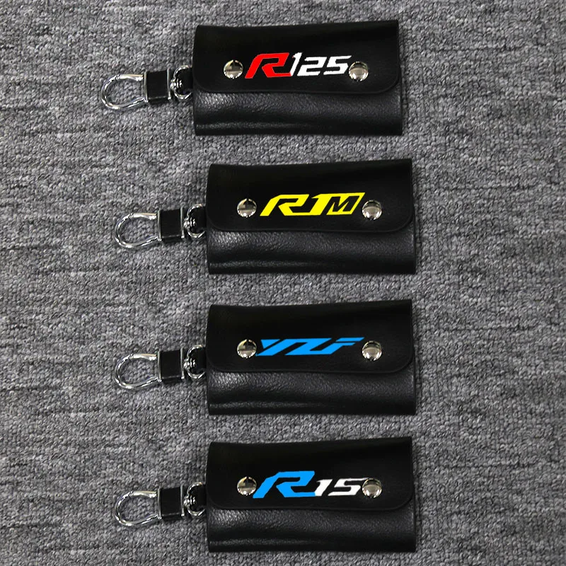 

3D Key Holder Chain Collection Keychain for YAMAHA YZFR15 YZFR125 YZFR3 YZFR6 YZF600 YZF1000 YZFR1 R1M Motorcycle Badge Keyring