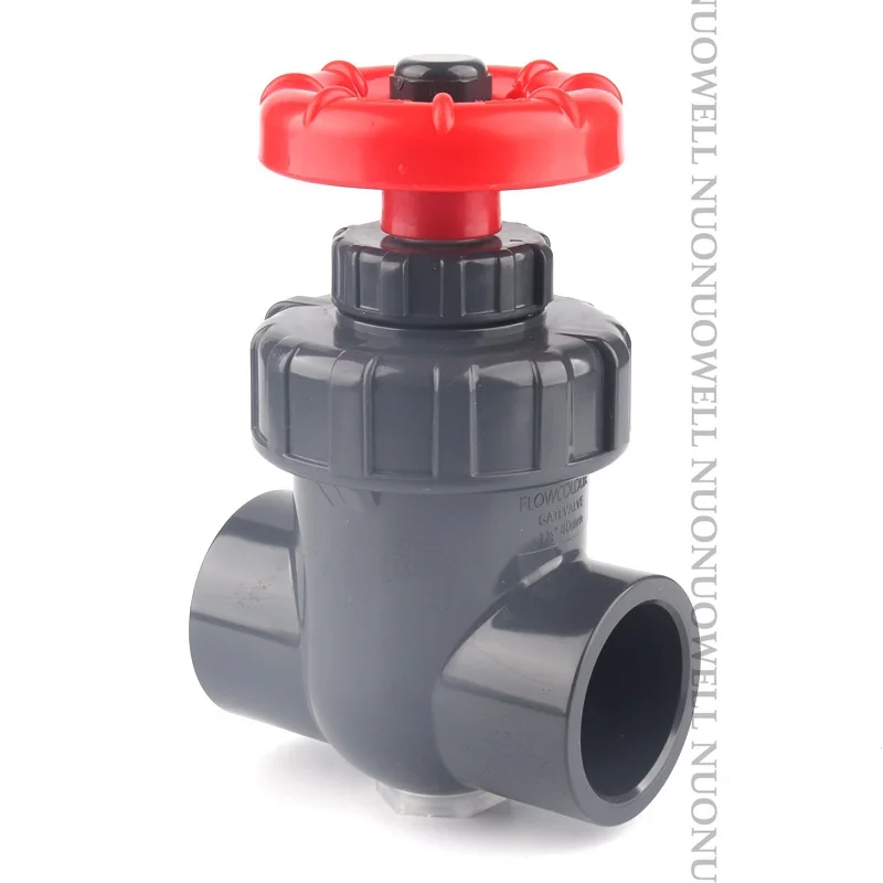 

PVC запорный клапан 20-40 мм, серый/белый