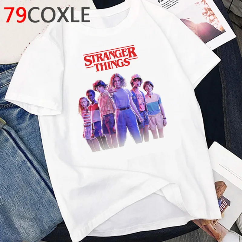 Новинка сезон 4 футболка очень странные дела женские летние топы с милым