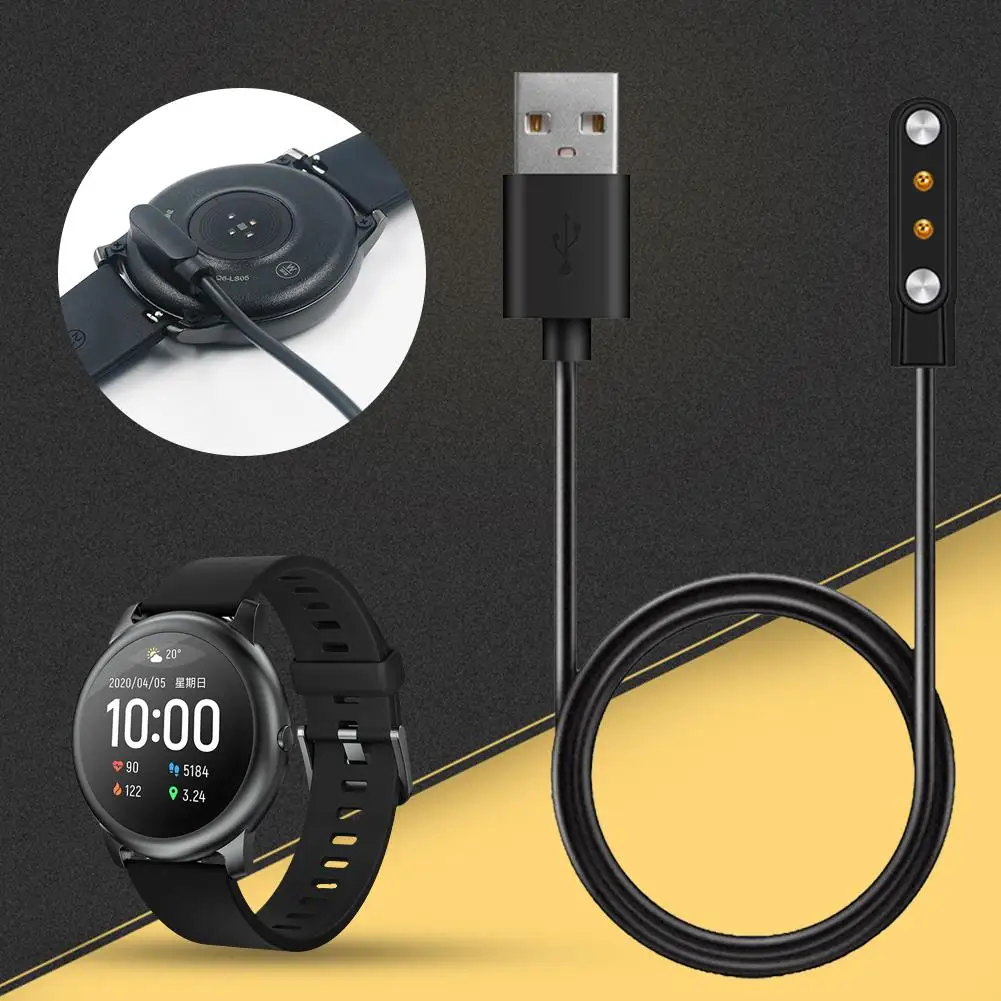USB-зарядные устройства для XiaoMi Haylou Solar LS05 док-станция смарт-часов USB-кабель зарядки