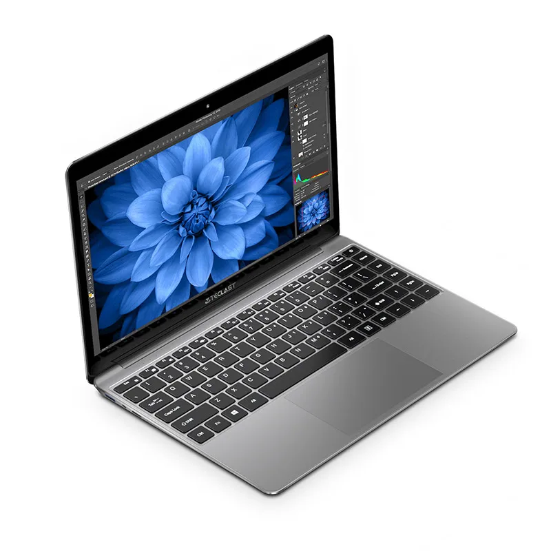 Teclast F7 Plus ультратонкий ноутбук с 14 дюймовым дисплеем четырёхъядерным процессором