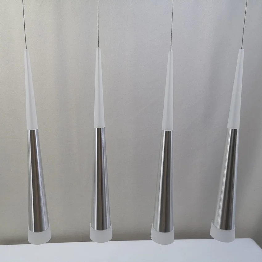 3-15 головок Современные светодиодные люстры золото, серебро, алюминий, акриловый светильник для гостиной лестницы Роскошная подвесная люстра освещение
