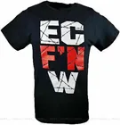 EC F'N W Экстремальный Чемпионат борьбы ECW Мужская футболка Забавные топы с круглым вырезом Футболка