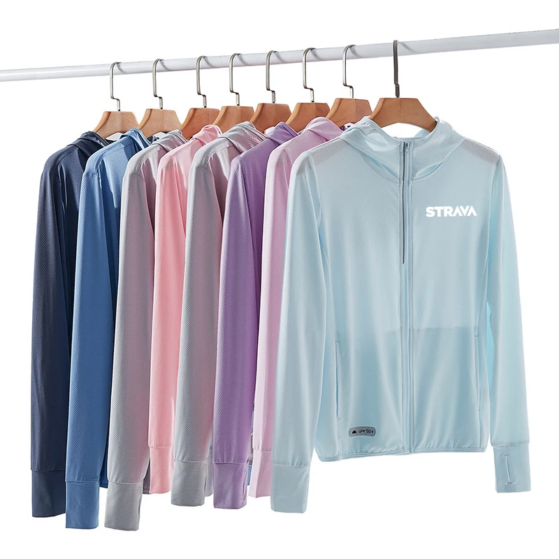 Велосипедная рубашка с защитой от УФ-лучей Солнцезащитная Джерси дышащая