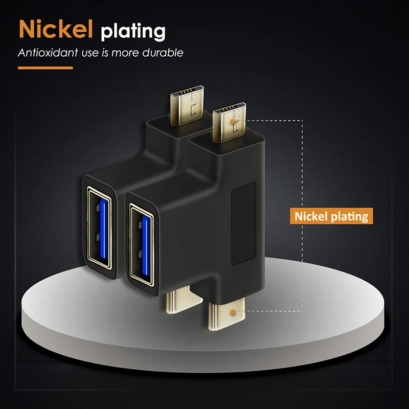 Адаптер Cabletime Type C OTG к USB 3 0 A Female USB2.0 Micro B Male для зарядки и синхронизации в 1 Xiaomi Huawei