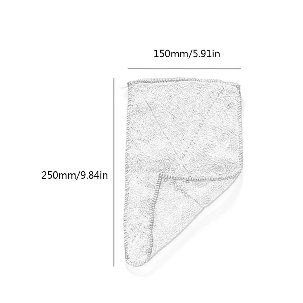 

Absorbent Microfiber Washing Towel Anti-grease Dish Cloth Double Sided Practical Kitchen Cleaning Wiping Rag