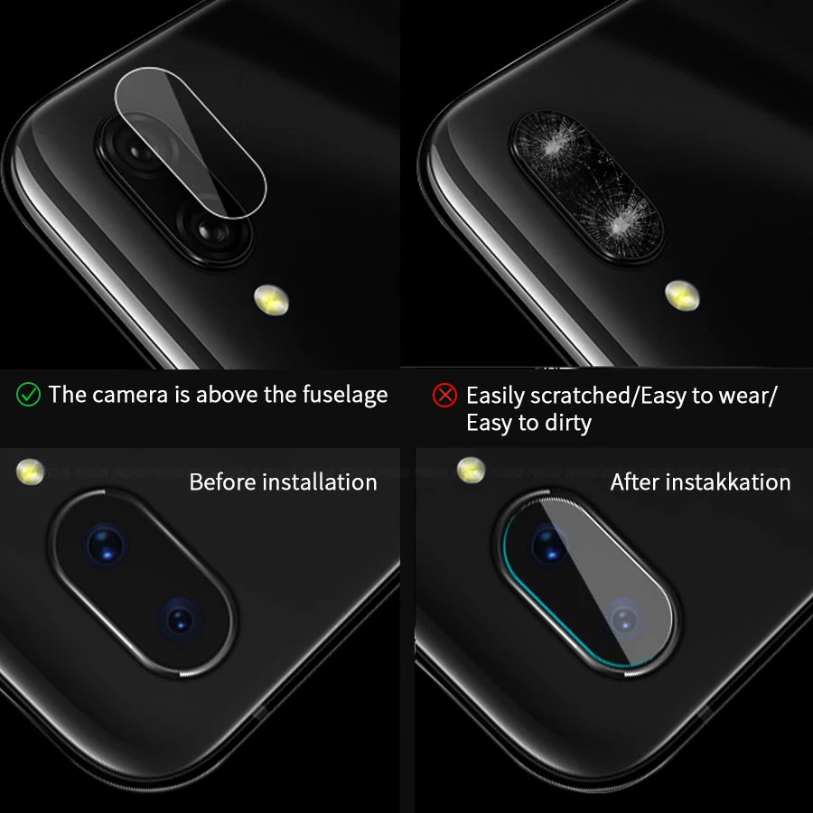 Объектив камеры закаленное стекло для iPhone X XS Max XR 8 7 6 6s Plus 5 5S SE 11 Pro Защита экрана