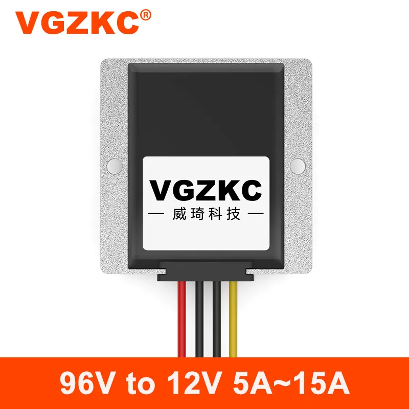 

VGZKC 48V60V72V80V96V to 12V 5A 8A 10A 15A step-down power module 20V-110V to 12V car power converter