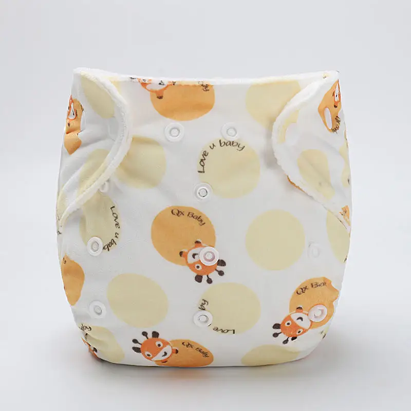 

7pcs/lot Promotion Winter Waterproof Eco-Friendly Cloth Diapers Washable Nappy Reusable Baby Pocket Diapers