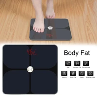 body fat scale floor scientific smart electronic led digital weight bathroom balance bluetooth for fitbit apple health google