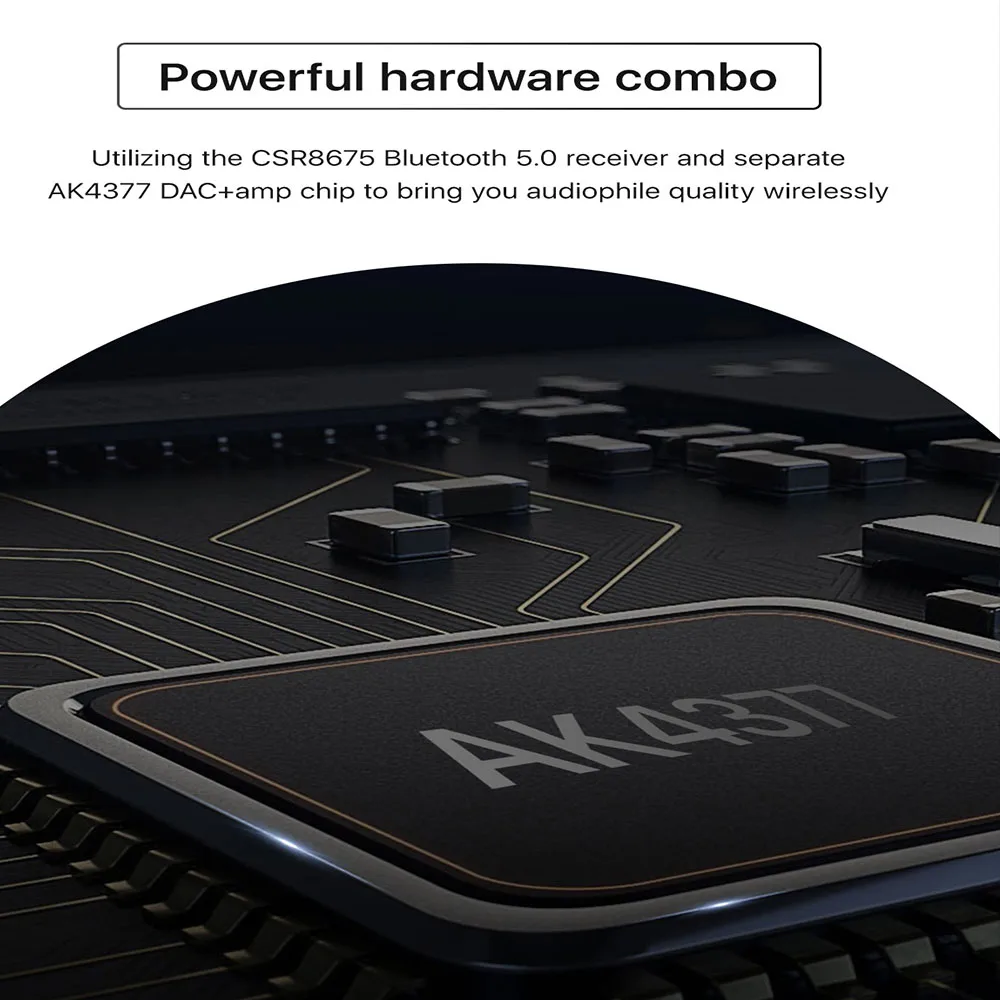 HiBy W3 USB DAC 3,5 мм Портативный беспроводной Bluetooth усилитель для наушников приемник AK4377 UAT APTX HD LDAC шумоподавление