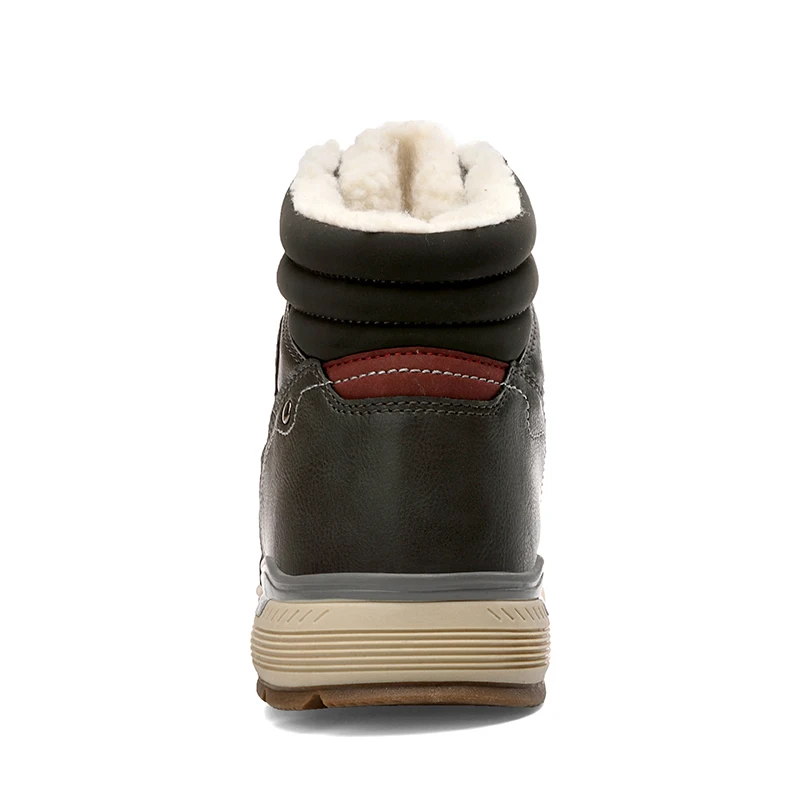 Vancat/Новые мужские ботинки высококачественные плюшевые теплые ботильоны зимние