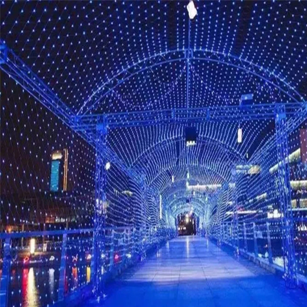 Рождественская гирлянда светодиодная в виде сетки для Дня святого Валентина