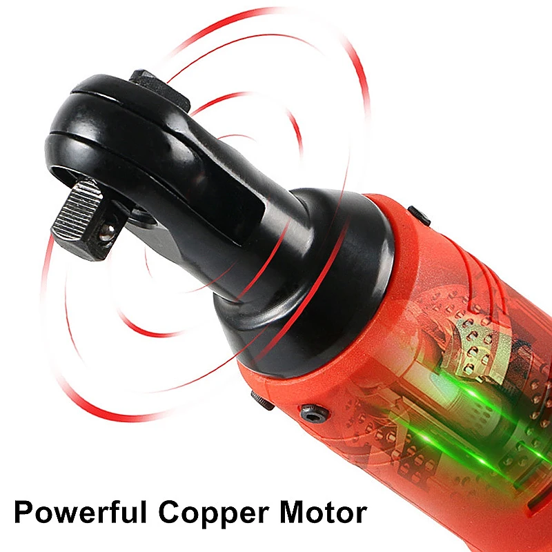 Шуруповерт беспроводной электрический ключ 18 в набор трещоточных ключей угловая