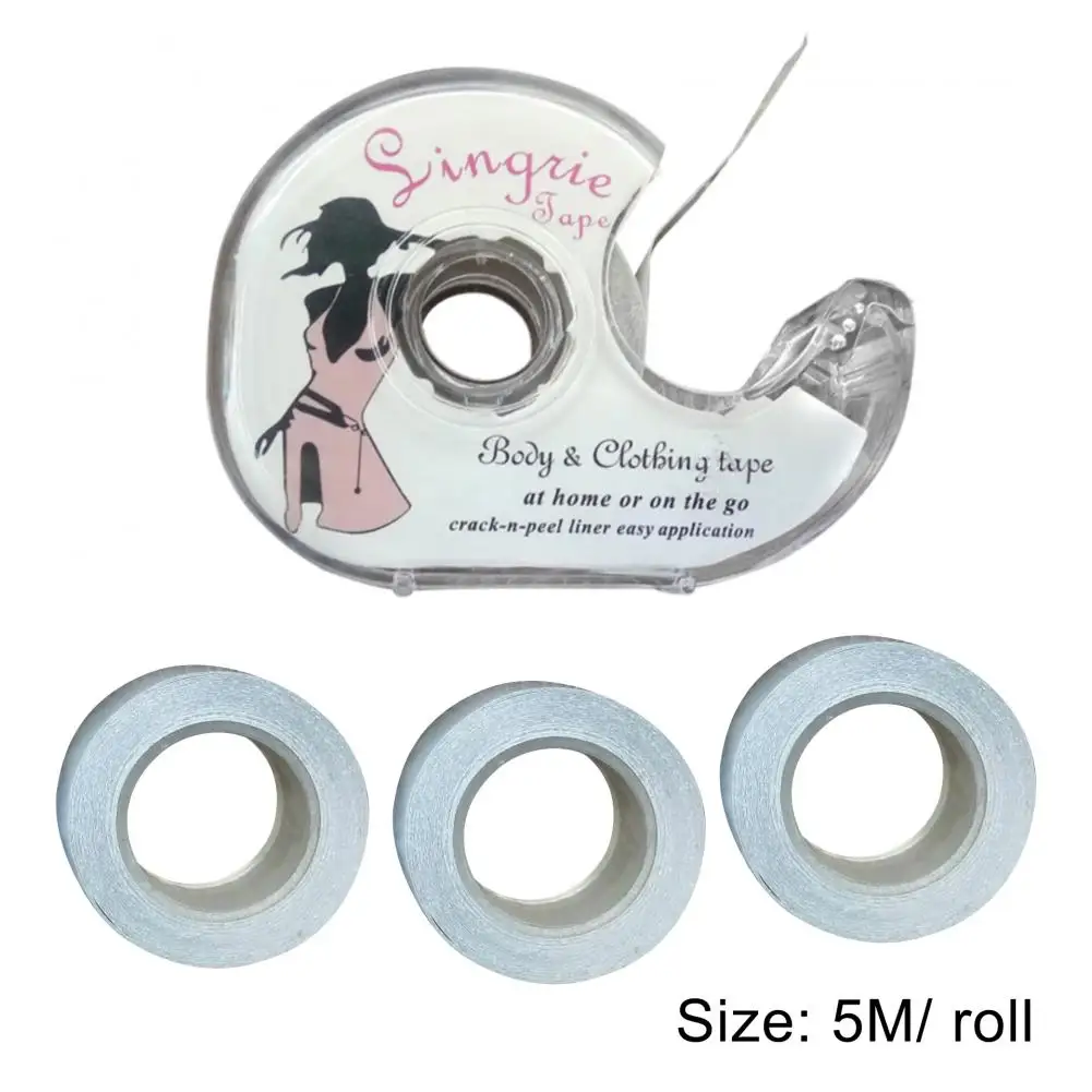 

3Pcs Anti-slip Double-sided Invisible Bra Underwear Strap Adhesive Tape Sticker