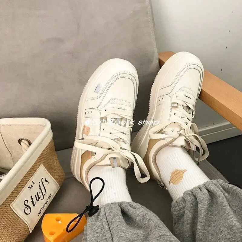 

2021 Fashion Spring Female Sneakers Women Shoes Korean Mesh Ladies Shoes Woman Lace Up Breathable Casual Shoes Zapatos De Mujer