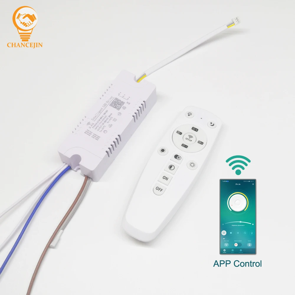 (40 60 Вт) Светодиодный драйвер с дистанционным управлением x2 120 Вт + 220 В 2 4 г