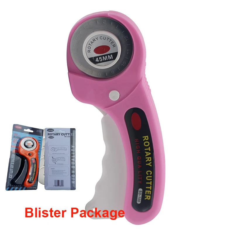 

45 мм роторный резак инструмент для кожевенного ремесла с швейными зажимами для квилтинга ткани шитья Ремесло лоскутное шитье