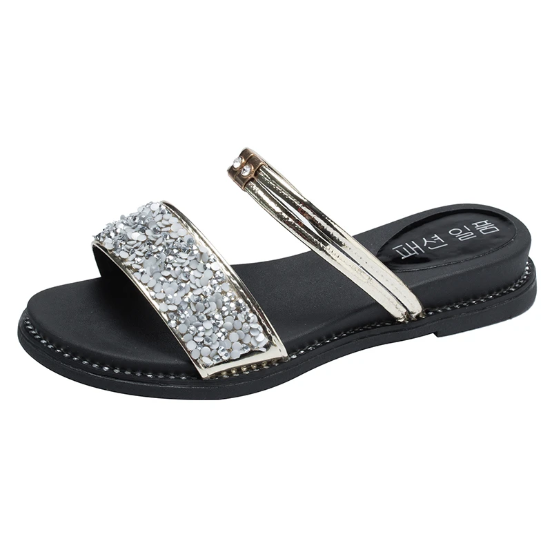 Сандалии женские с открытым носком дышащая Уличная обувь брендовые шлепанцы