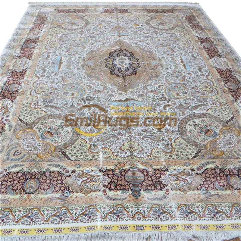 Beste Huishoudelijke Handgemaakte Wollen Tapijt Perzische Zijde Bloem Tapijt