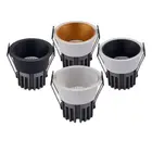 Приглушаемые утопленные антибликовые COB светодиодные потолочные светильники 7W9W12W18W светодиодные фонари 85  265V