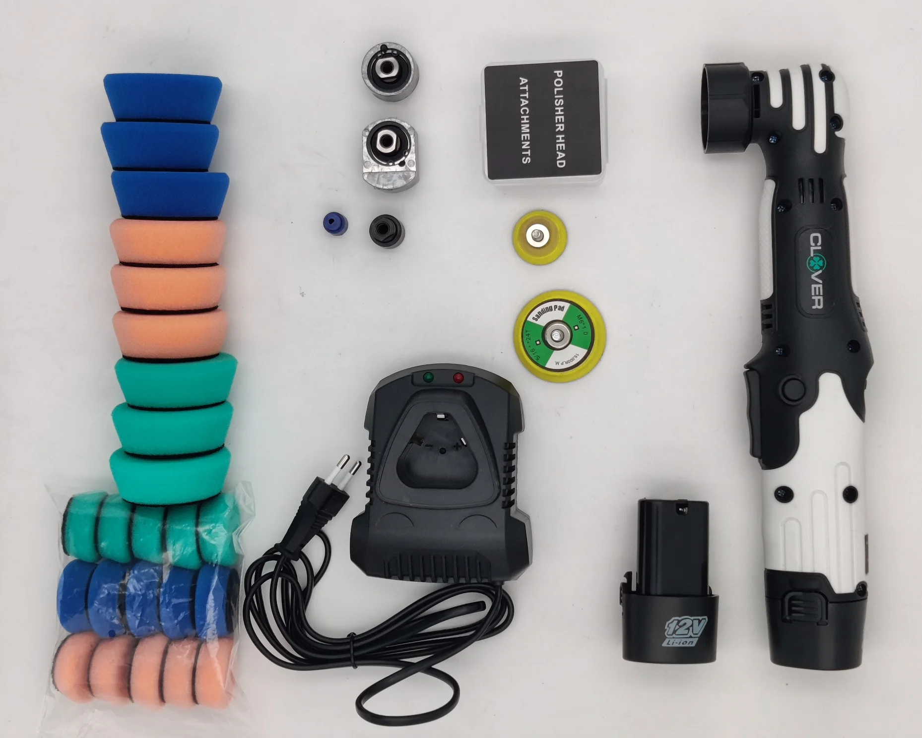 Мини-полировщик CLOVER 12 В беспроводной с аккумулятором | Инструменты