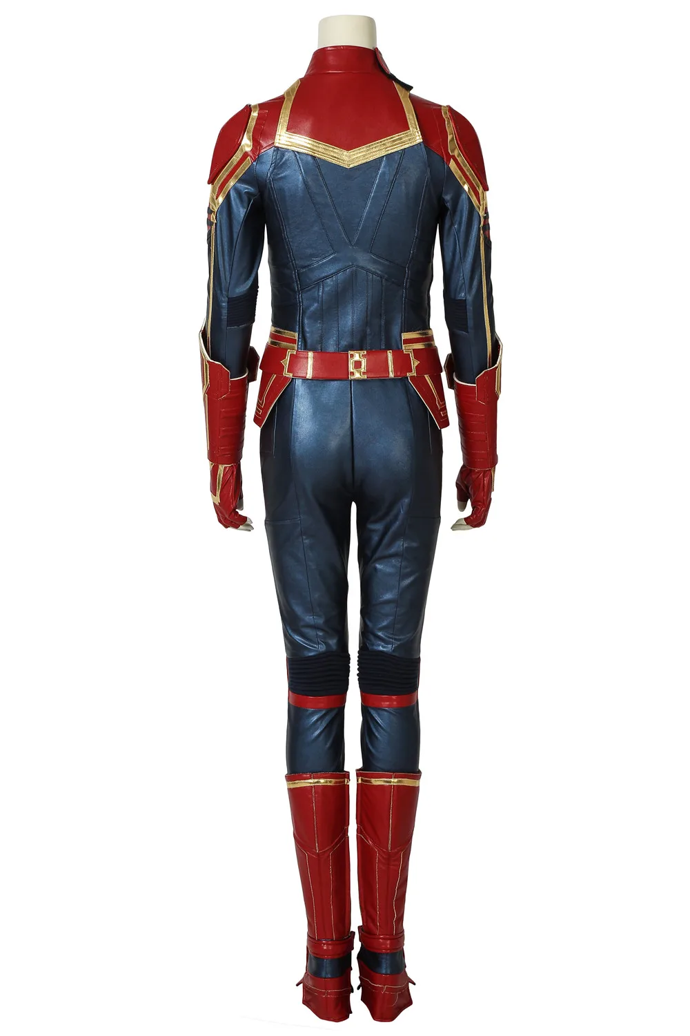 Костюм капитана Марвел для косплея Carol Danvers костюмы супергероя для Хэллоуина Ms. Marvel комбинезон для косплея COSPLAYONSEN
