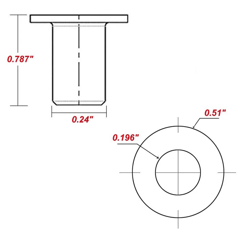 48 Упаковка нержавеющая сталь защитные рукава для 1/8 дюймовых кабельных перил