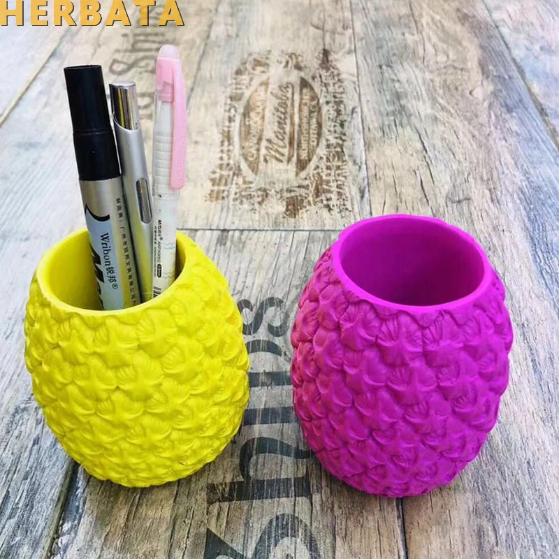 Container Brush Pot Multifunction Storage Box