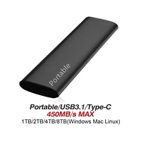 1 8tb ssd mobile solid state drive storage device hard drive computer portable usb 3 1 mobile hard drives solid state disk