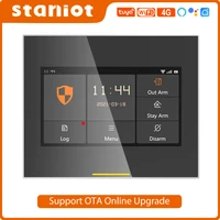 staniot wireless wifi 4g tuya smart home security alarm system app control house villa burglar signal device for ios and android
