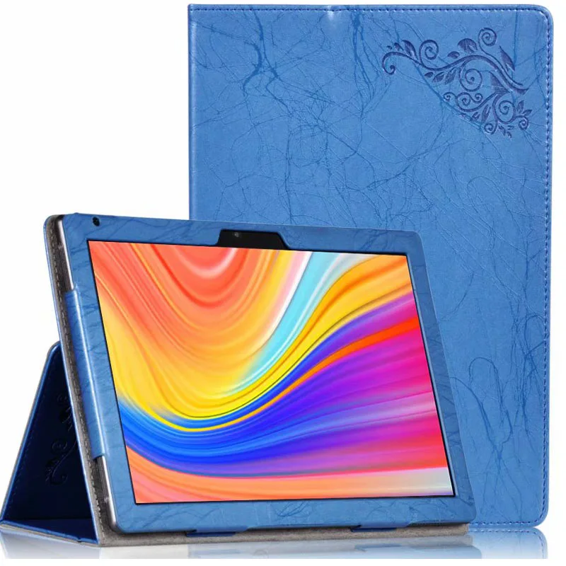 

Чехол с цветочным рисунком и подставкой для VANKYO MatrixPad S10 10,1 дюймов