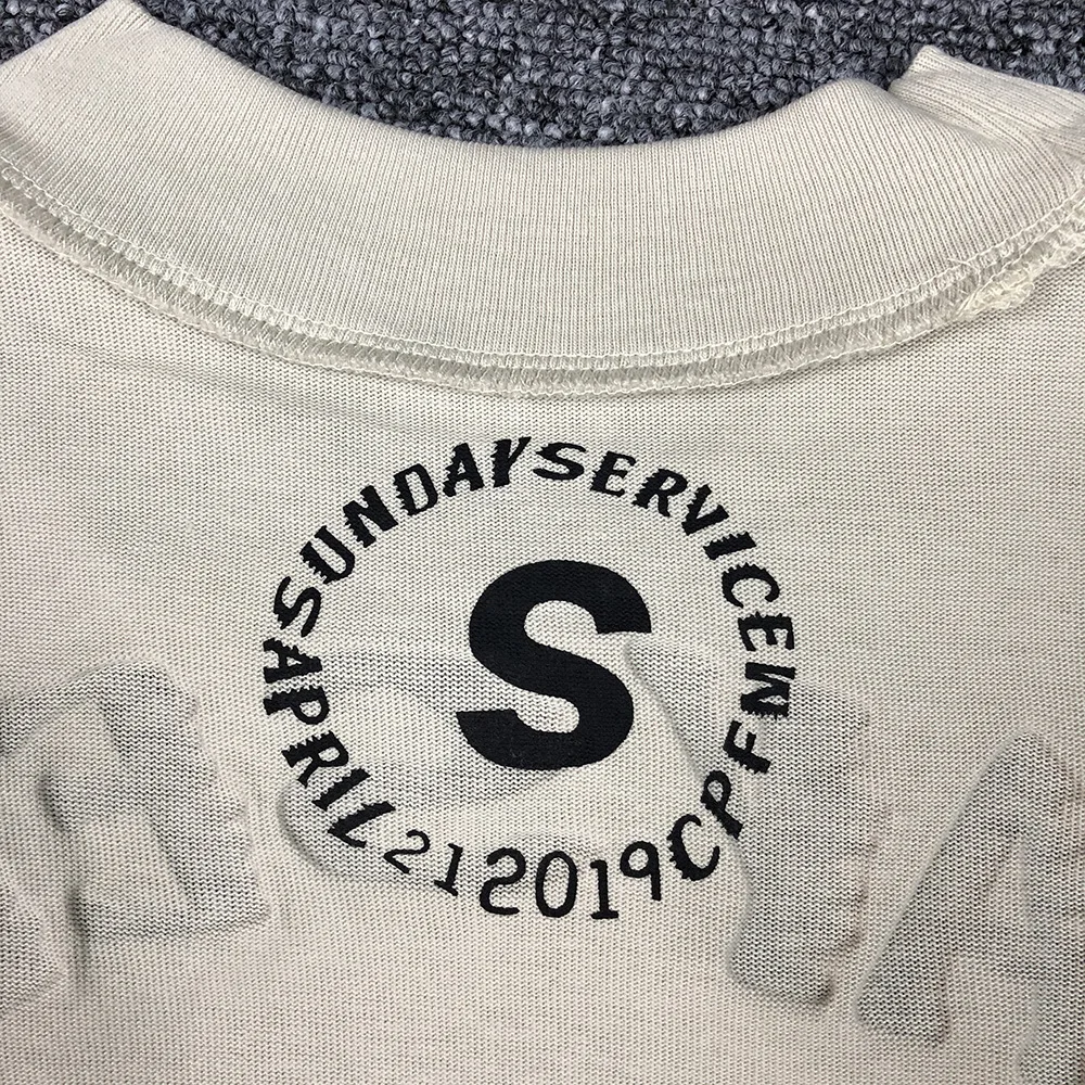 Футболка оверсайз с надписью Trust God для мужчин и женщин топ в стиле хип-хоп