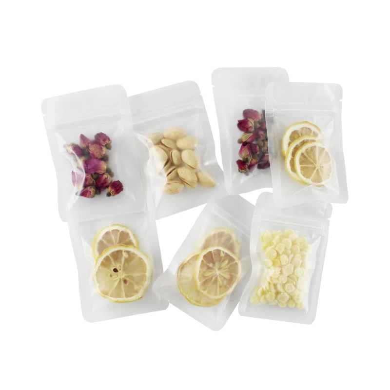 HARDIRON утолщенный матовый плоский мешок на молнии для пищевых орехов фруктов