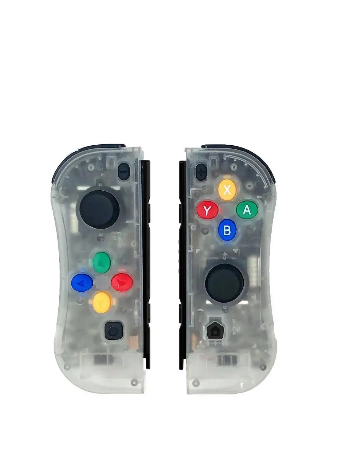 Зеленый и розовый для NS Joy-Con(L/R) Беспроводные игровые контроллеры Bluetooth Красный Синий геймпад джойстик для консольный переключатель Nintendo r25 - Цвет: AS shown