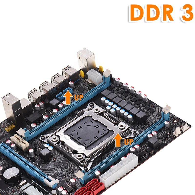 E5 3.3C материнская плата Lga 2011 X79 Lga2011 розетка Сервер Reg Ecc функция Pci Express Usb 3 0 Ddr3 32G M