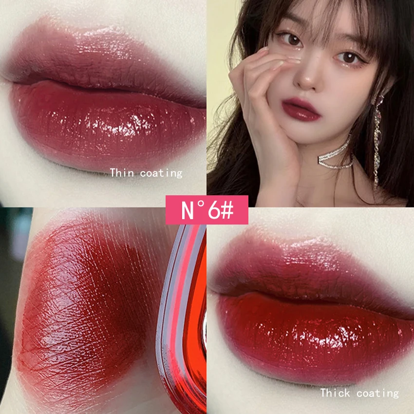 Увлажняющая губная помада с кристаллами 6 цветов |