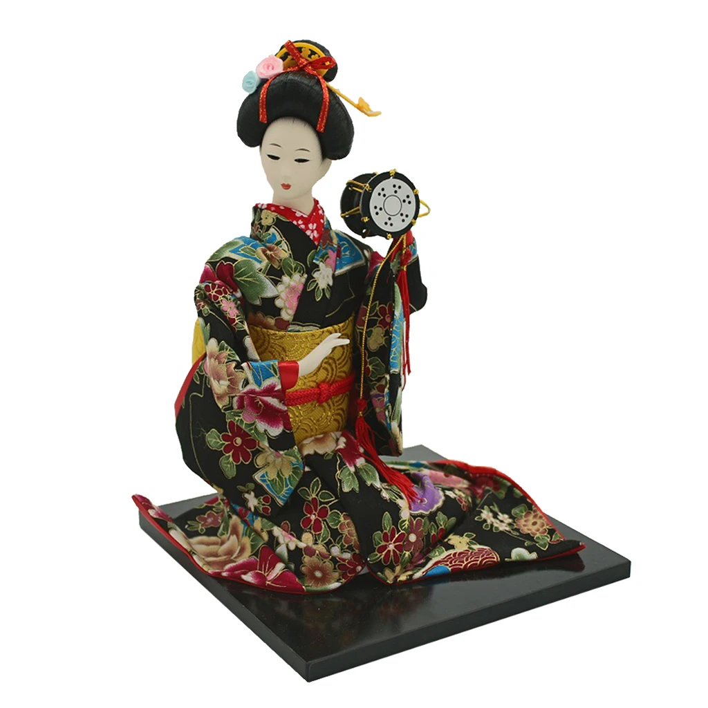 Японское кимоно в стиле ретро 16 дюймов кукла гейши кабуки восточном подарок для