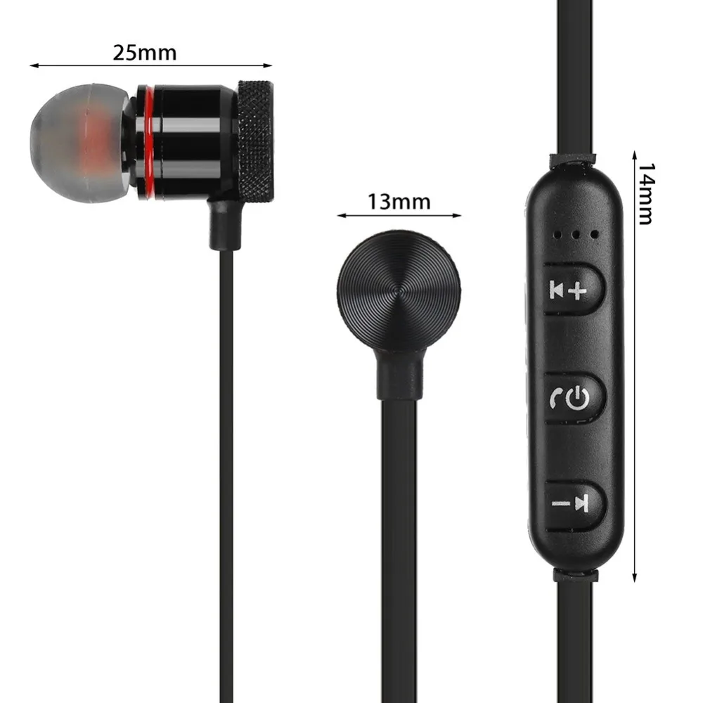 Bluetooth 4 1 Беспроводные спортивные музыкальные наушники-вкладыши мягкие наушники
