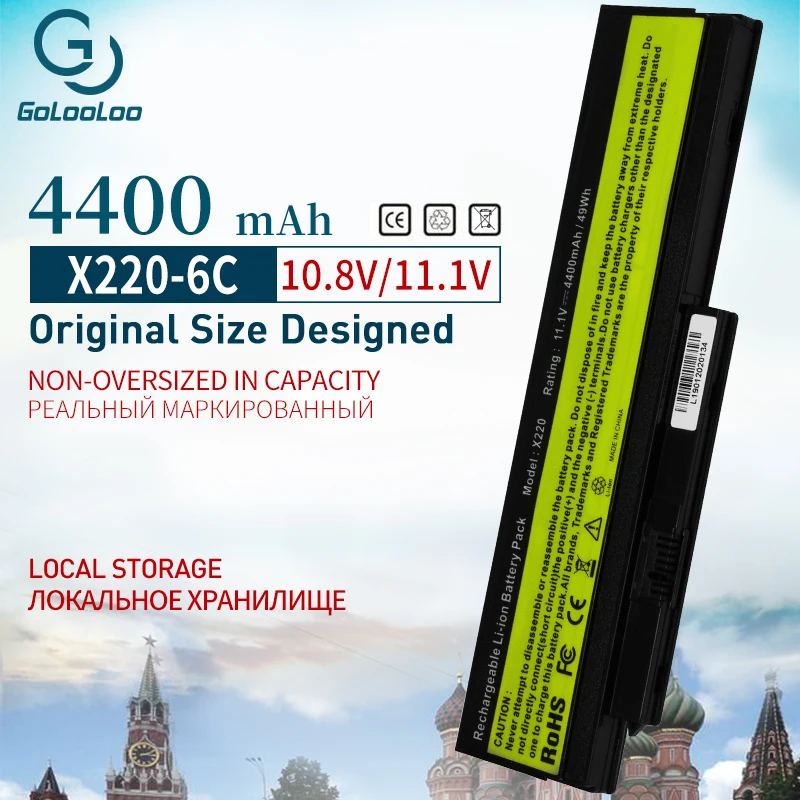 11,1 v ноутбук Батарея для lenovo ThinkPad X220 X220i X220s 42Y4940 42T4901 42T4863 42T4867 42Y4868 42T4873 42Y4874 0A36282
