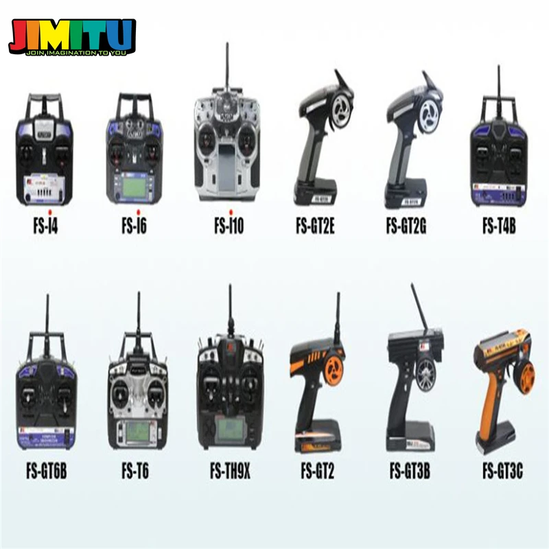 JIMITU FlySky ресивер Радиоуправляемый AFHDS FS R6B 2 4 ГГц 6 каналов для i6 i10 T6 CT6B TH9x детали
