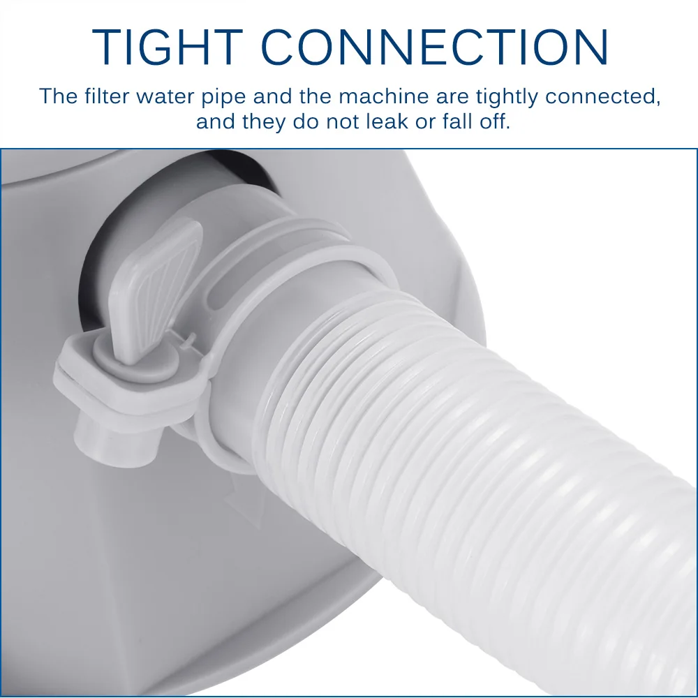 Насос-фильтр для бассейна 220 В Электрический фильтр-трубка использования вне