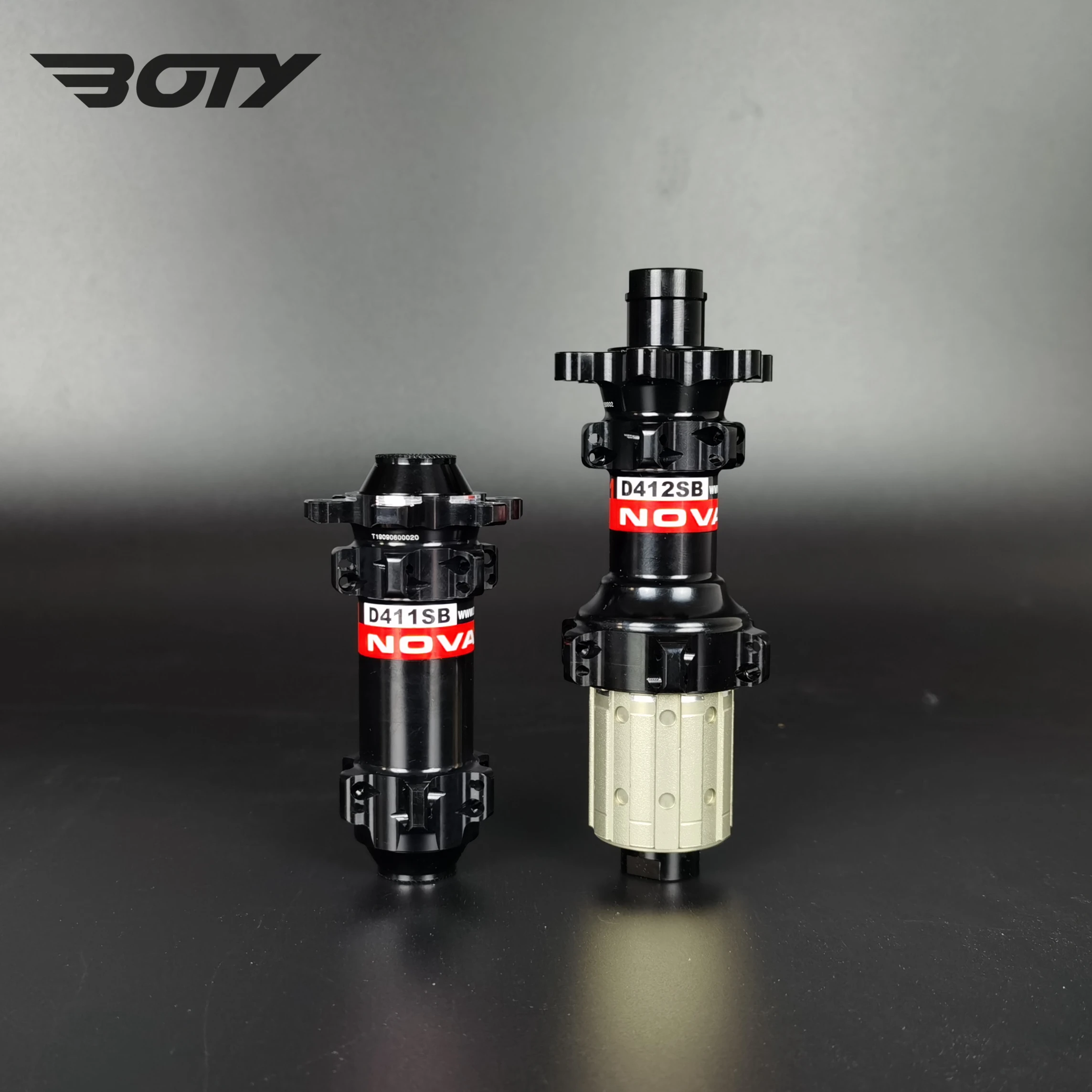 Передний диск Novatec D411SB D412SB Road/MTB 9(QR)/12/15x24/24 мм задний 10(QR)/12x прямой вытяжной