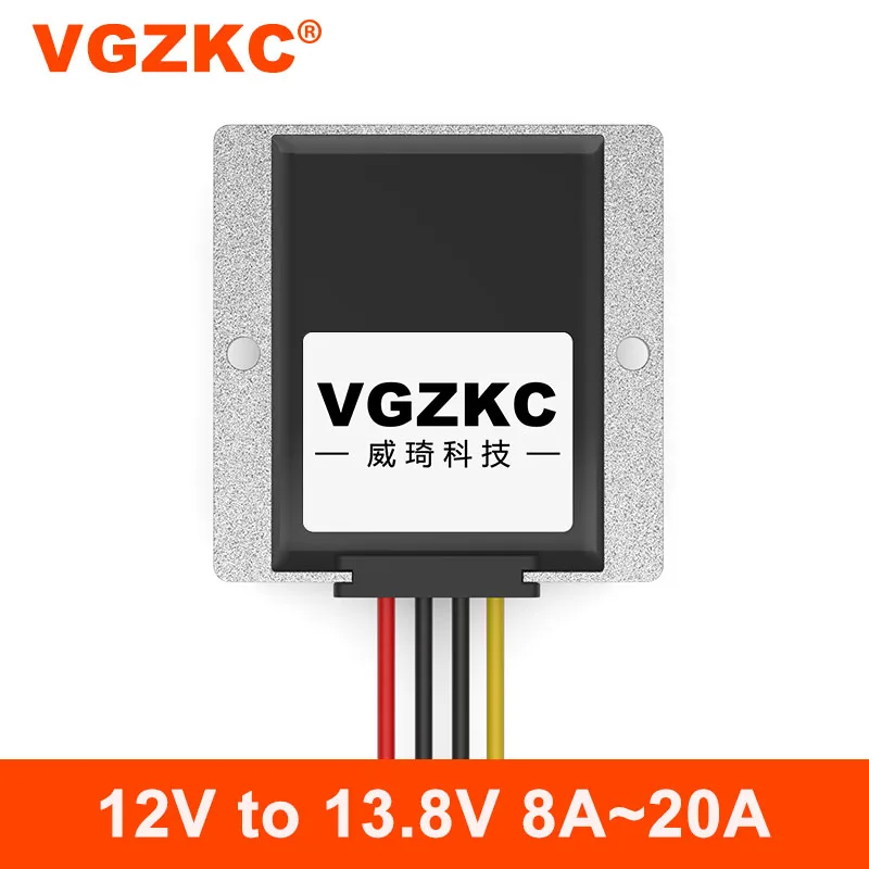 

12V to 13.8V 8A 10A 12A 15A 18A 20A DC power converter 12V to 13.8V boost power module 9-13V to 13.8V DC power regulator