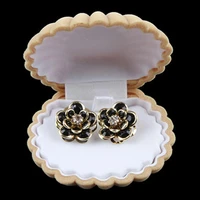 50 hot sale cute earring ring necklace display storage organizer gift jewelry box